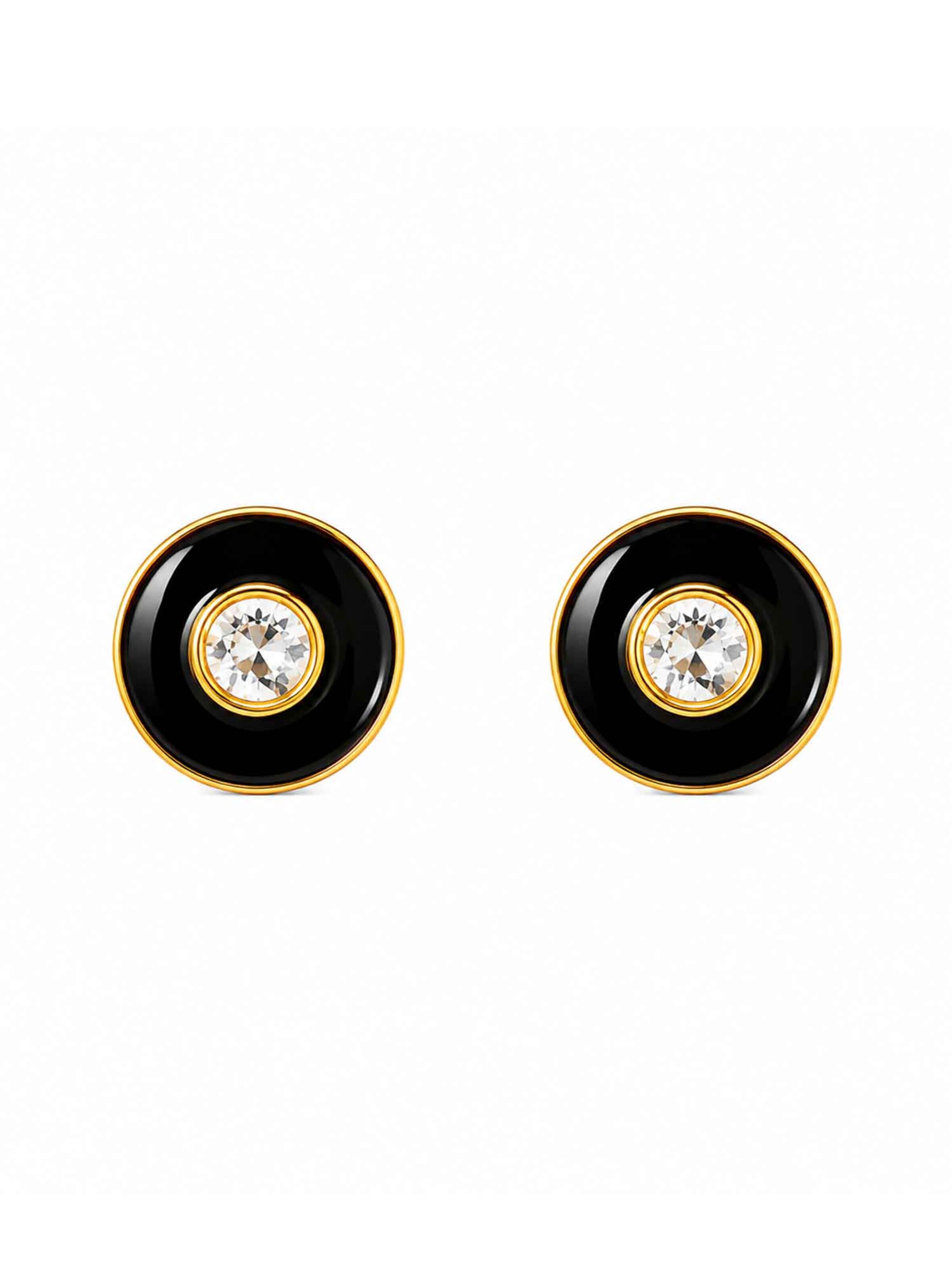 Boucles d'oreilles 'Nightfall' RteRme en noir