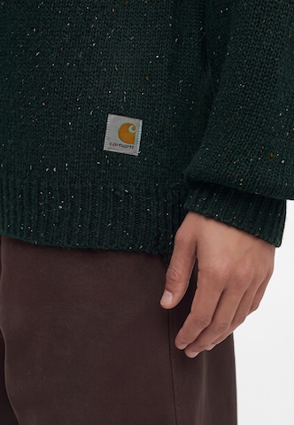 Carhartt WIP Sweter 'Anglistic' w kolorze zielony