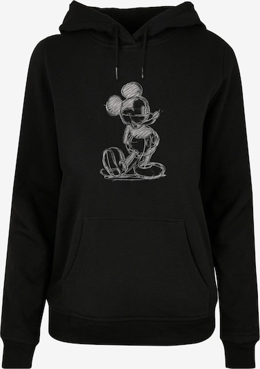 Felpa 'Mickey Mouse - Sketch Kick' ABSOLUTE CULT di colore grigio sfumato / nero, Visualizzazione prodotti