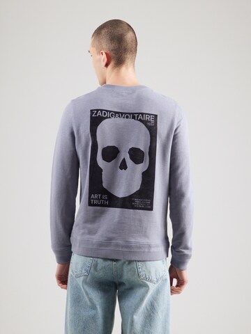 Felpa 'STONY SLUB SKULL' di Zadig & Voltaire in blu: frontale