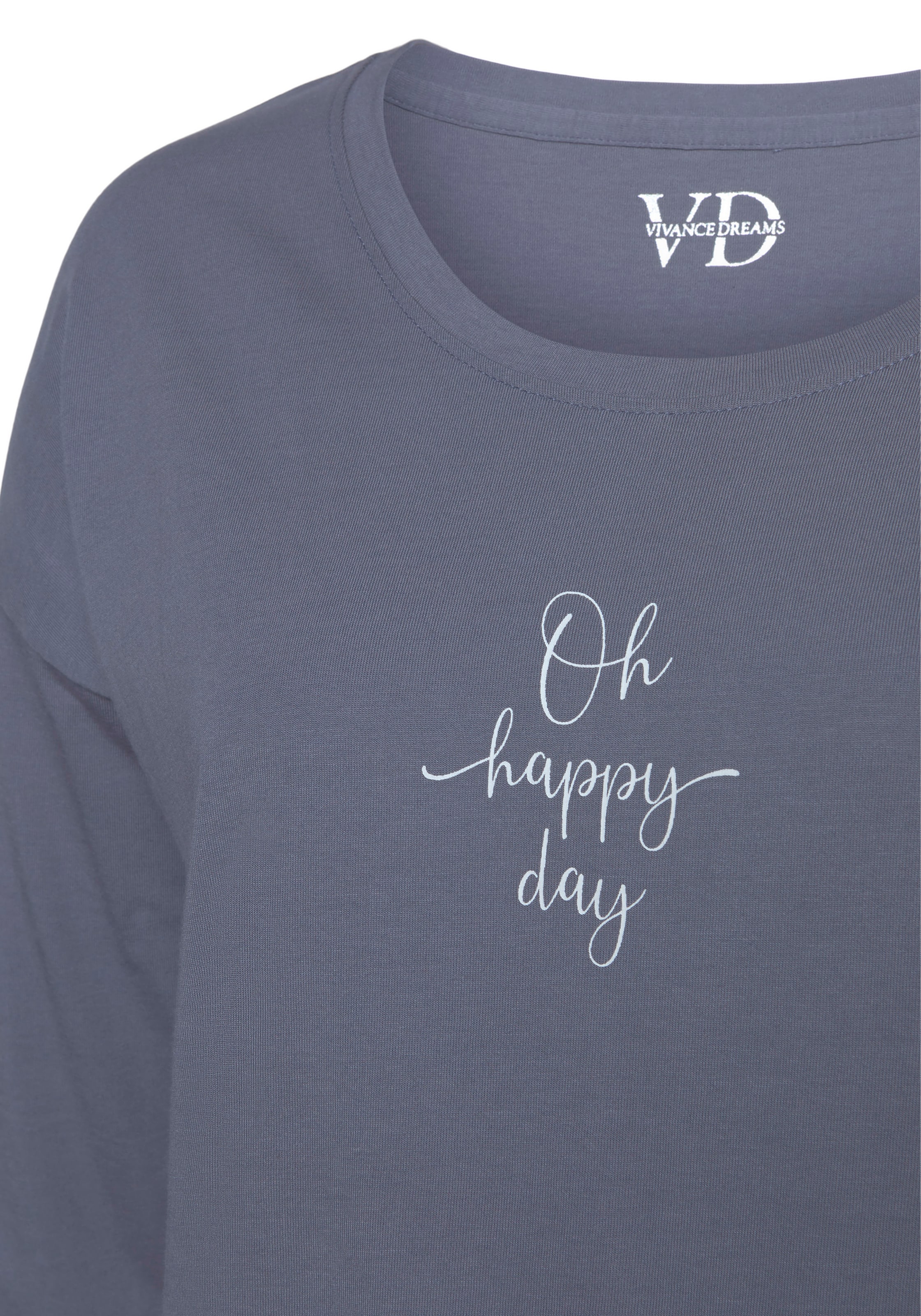 zils VIVANCE Pidžamas krekls 'Dreams'