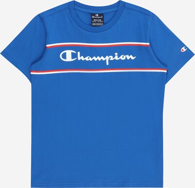 Champion Authentic Athletic Apparel T-Shirt in blau / rot / weiß, Produktansicht
