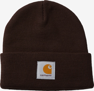 Megzta kepurė 'Short Watch' iš Carhartt WIP, spalva – tamsiai ruda, Prekių apžvalga