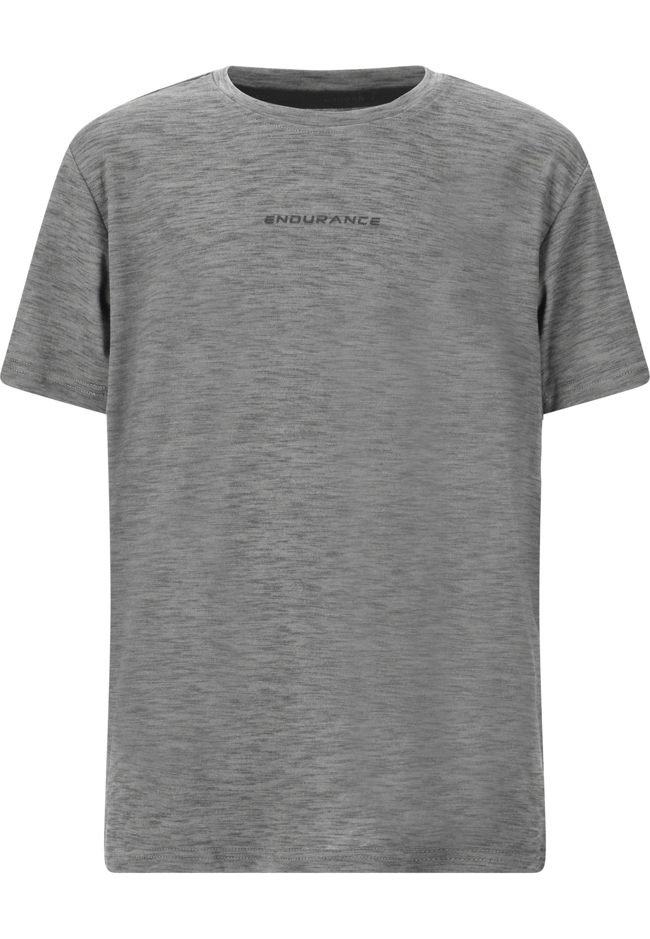 ENDURANCE Funktionsshirt 'Fido' in Grau: Vorderseite