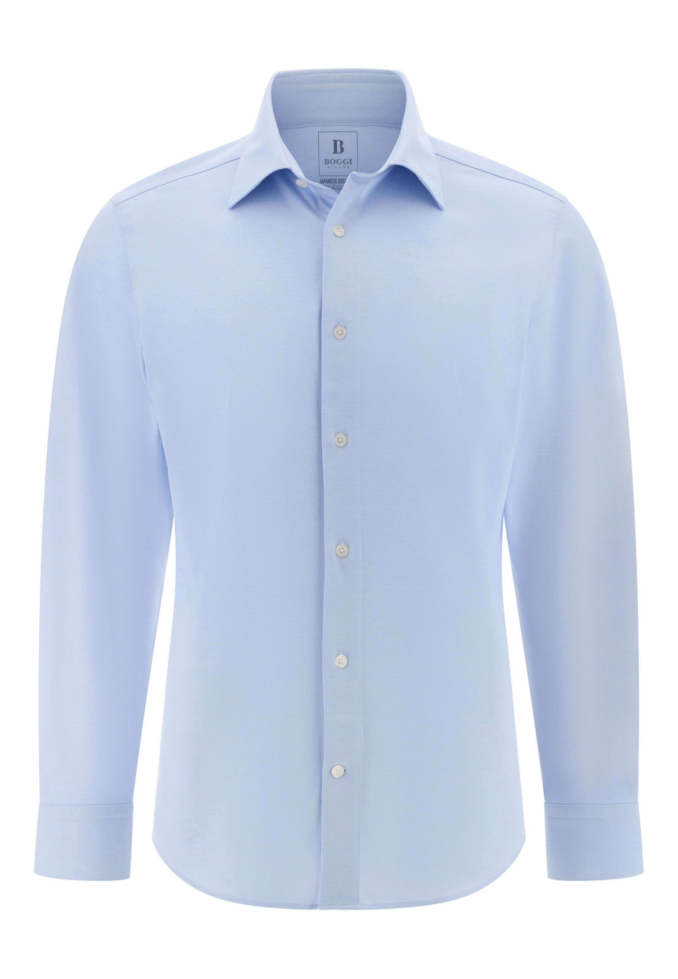 Regular fit Cămașă de la Boggi Milano pe albastru: față