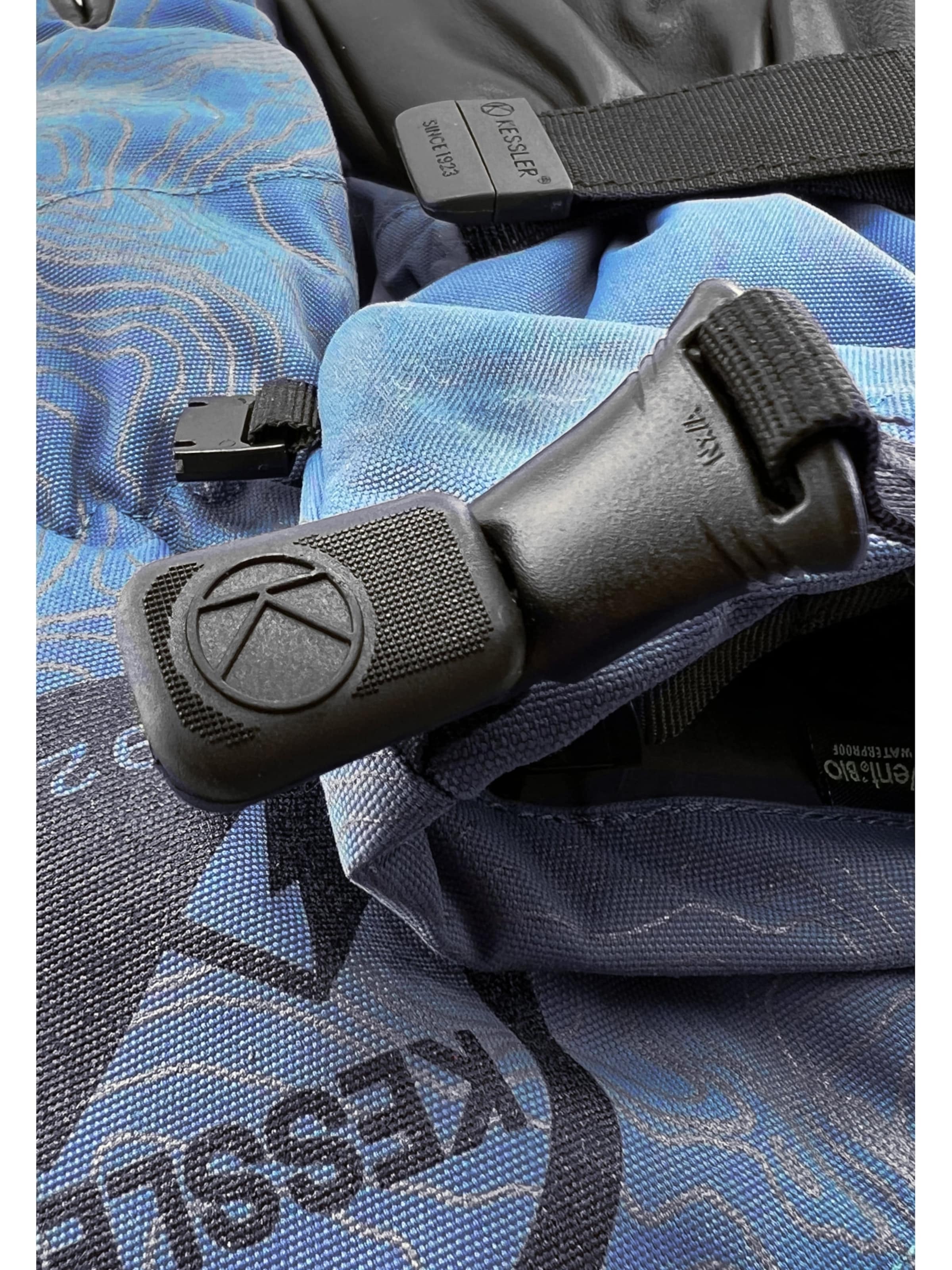 KESSLER Full Finger Gloves 'CANMORE' in Blue