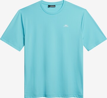 J.Lindeberg Функционална тениска 'Ade' в синьо: отпред