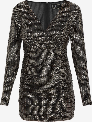 juoda faina Kokteilinė suknelė: priekis