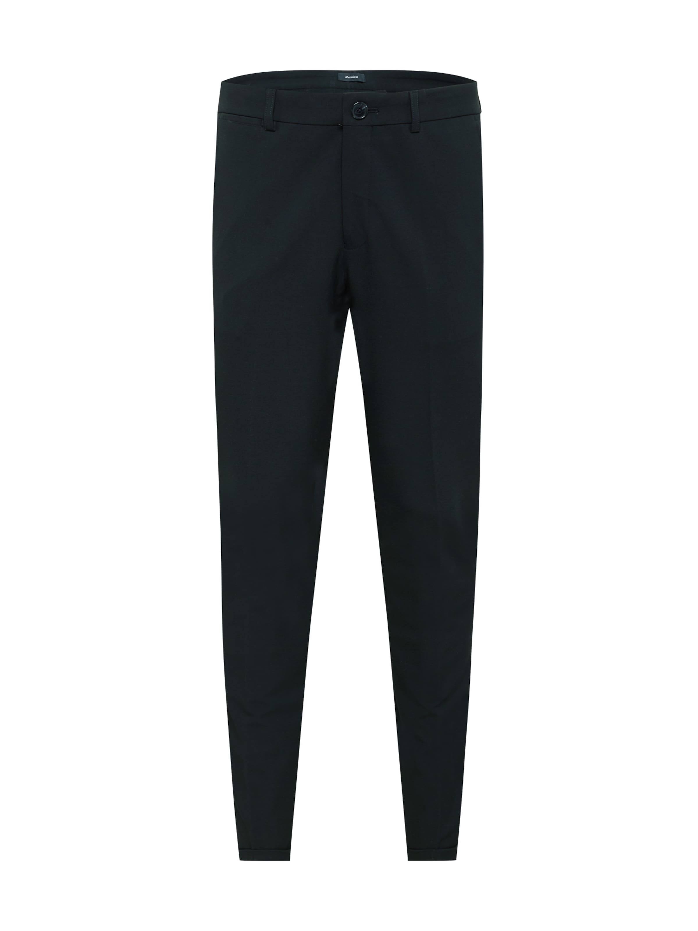 Matinique Slimfit Hose 'Liam' in Schwarz: Vorderseite