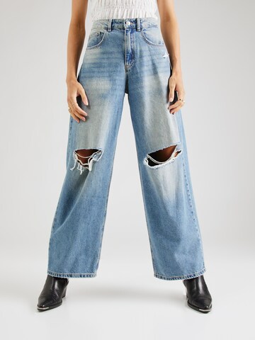 Tally Weijl Wide leg Jeans in Blauw: voorkant