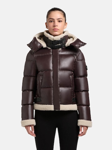 khujo Winter jacket 'Nessie2' in Purple: front