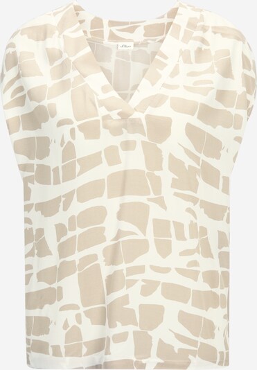 s.Oliver BLACK LABEL Blouse in Beige / White, Item view