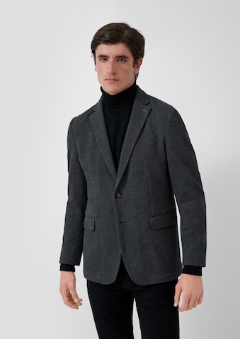 Coupe regular Veste de costume s.Oliver en gris : devant