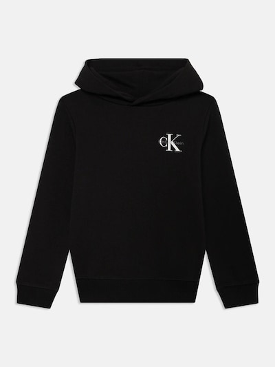 Calvin Klein Jeans Sweat en 104 en noir / blanc, Vue avec produit