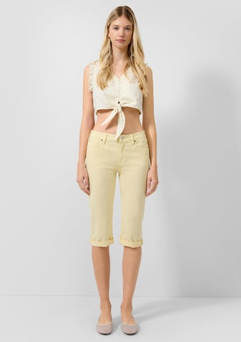 QS Slimfit Jeans ' CATIE ' in Gelb