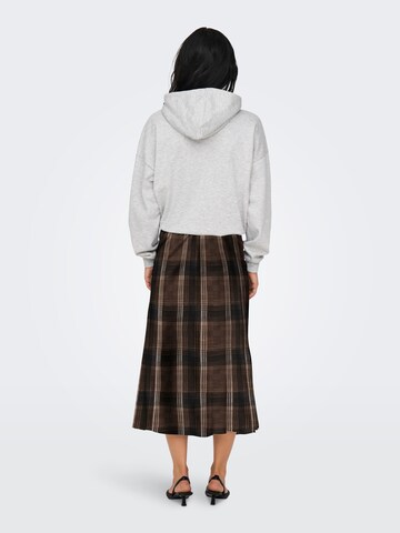 ONLY - Falda 'ONLJane' en marrón