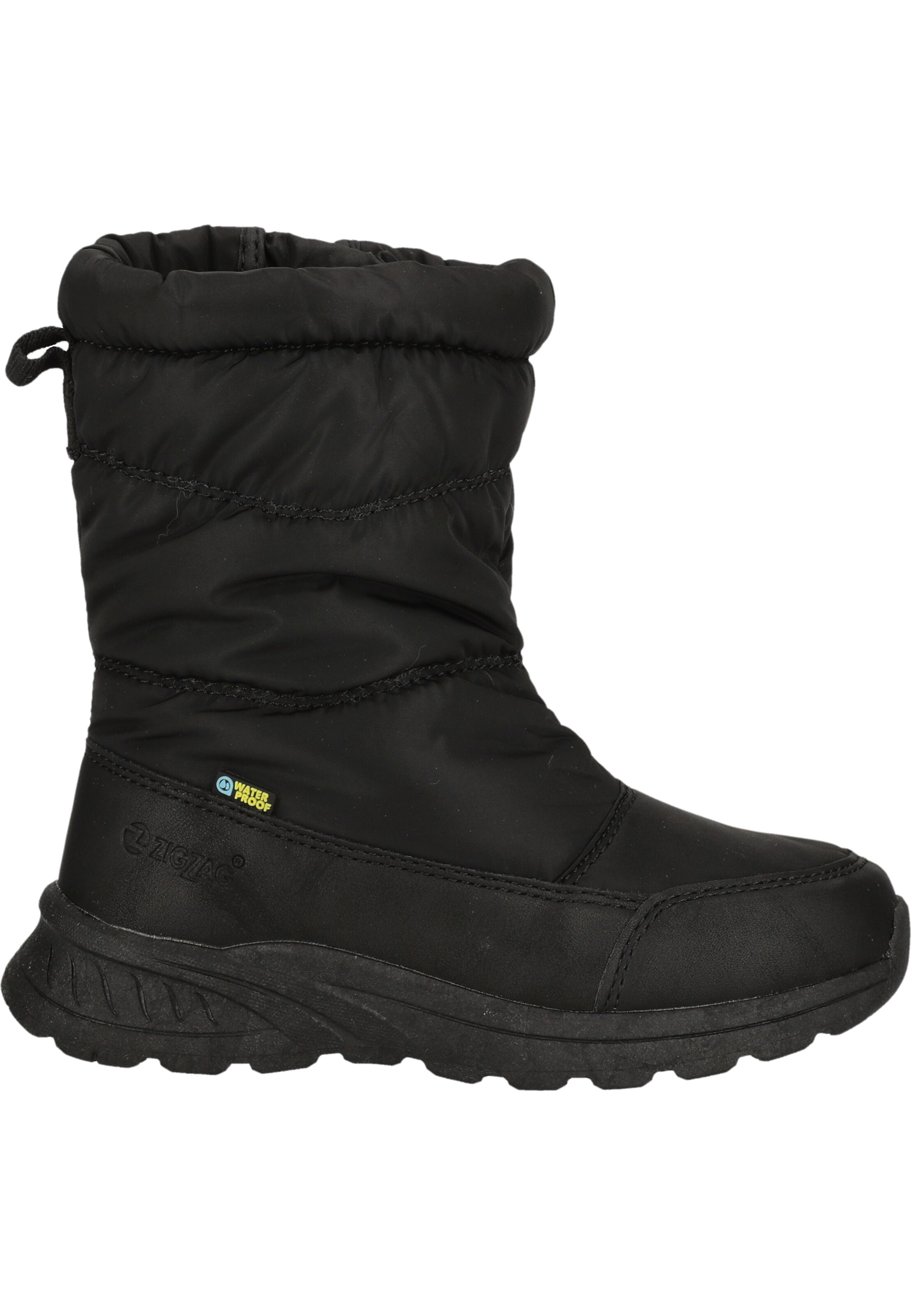 ZigZag Stiefel in Schwarz