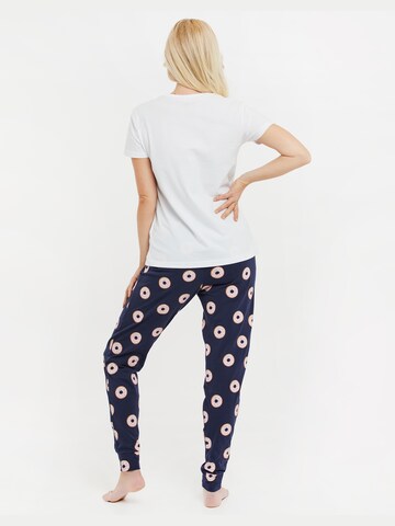 Threadbare Pajama 'Donut' in Blue