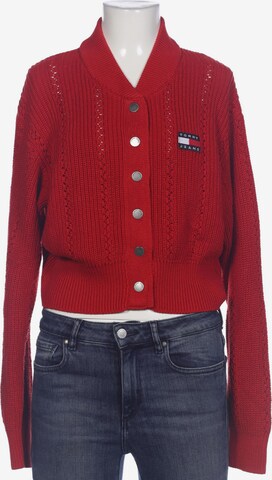 Tommy Jeans Sweater & Cardigan in XS in Red: front