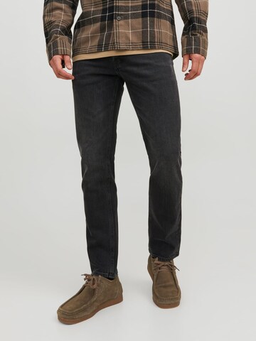 JACK & JONES Baggy Jeans 'Mike' in Zwart