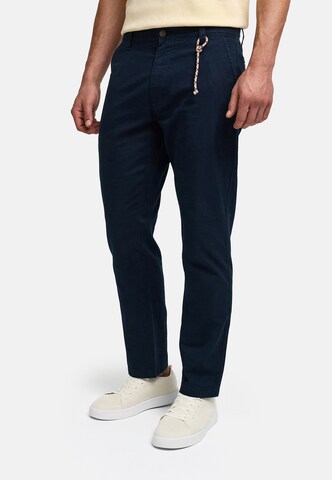INDICODE JEANS Regular Chino 'Melio' in Blauw