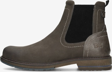 PS Poelman Boots 'Xavi' in Grijs: voorkant