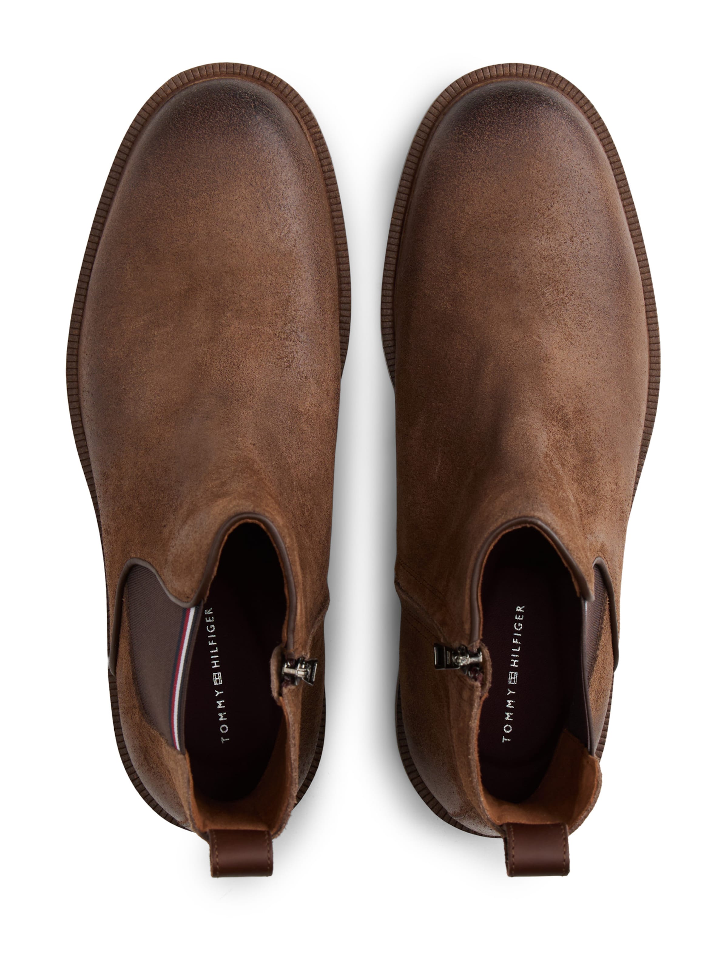 TOMMY HILFIGER Μπότες chelsea σε καφέ