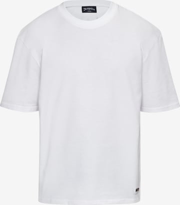 Dropsize Shirt in Weiß: predná strana