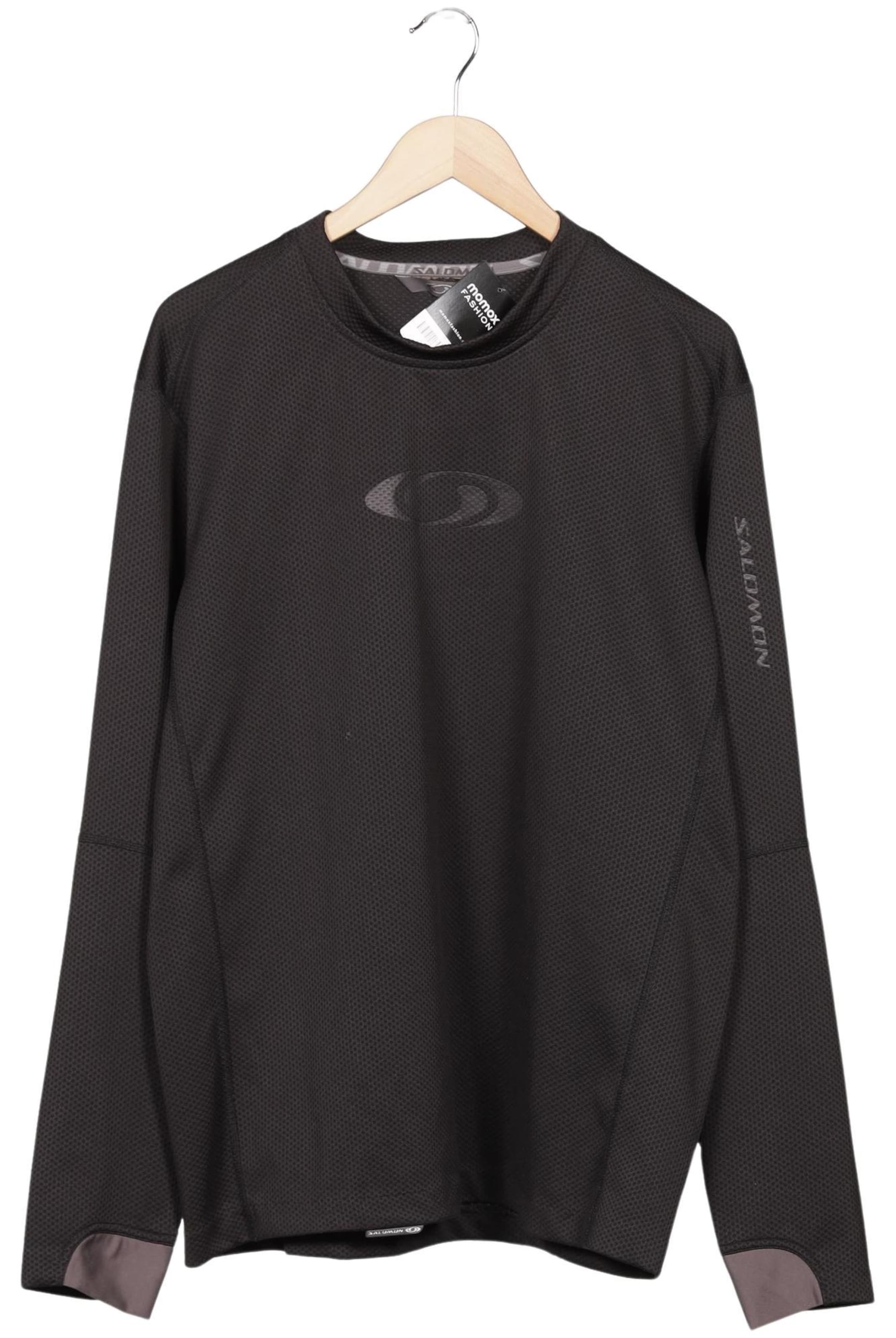 SALOMON Shirt in 4XL in Black: front