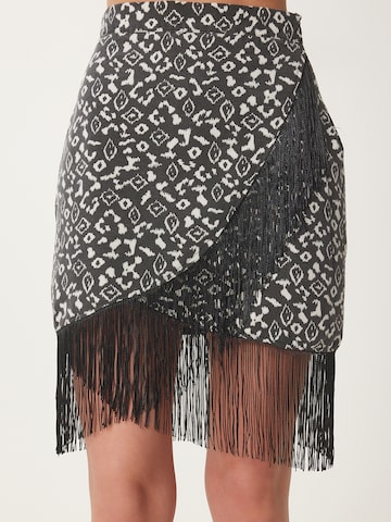 Happiness İstanbul Sukně – šedá: přední strana