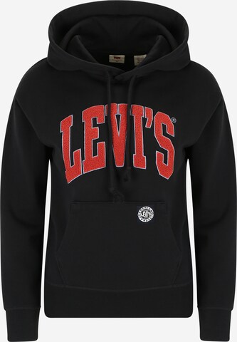 LEVI'S ® Sweatshirt 'Graphic Standard Hoodie' i sort: forside