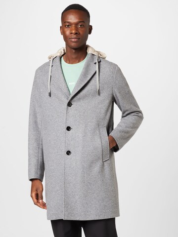 BOSS Between-Seasons Coat 'Cam' in Grey: front