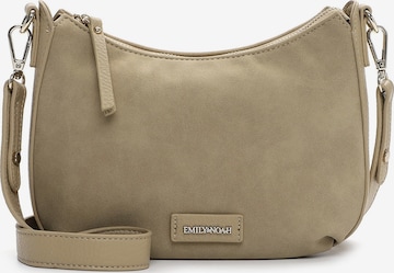 Borsa a tracolla 'Jeanna' di Emily & Noah in verde: frontale