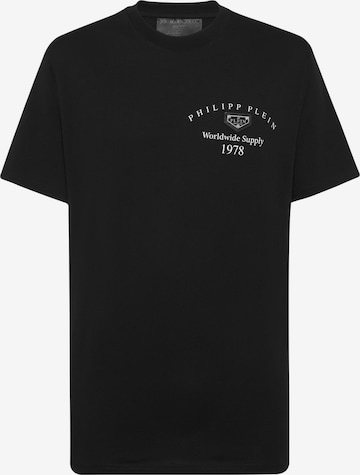 Philipp Plein - Camiseta en negro: frente