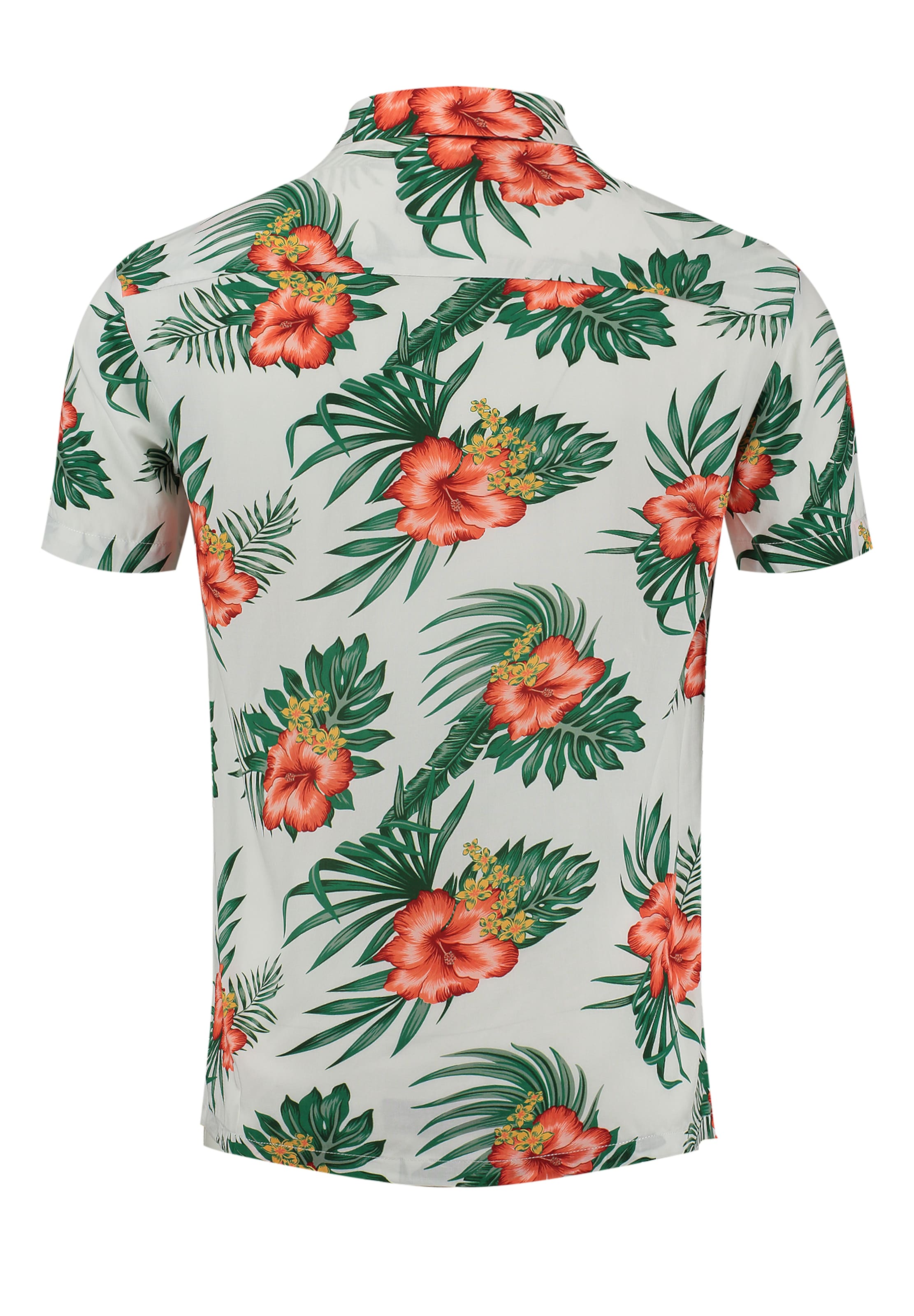 Coupe regular Chemise 'Hula' Key Largo en blanc