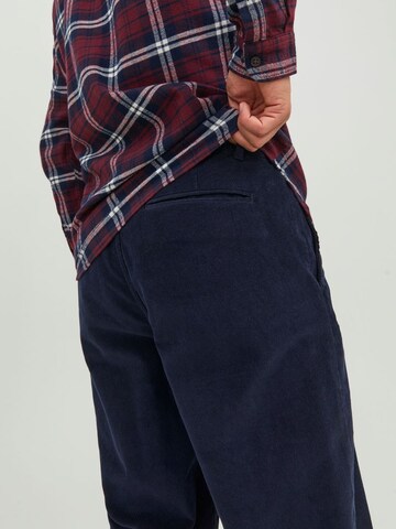 Effilé Pantalon chino 'Karl' JACK & JONES en bleu