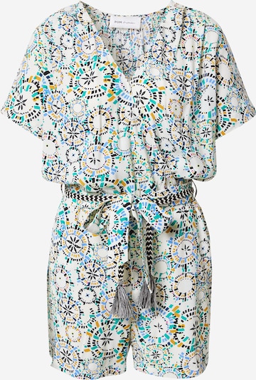 POM Amsterdam Jumpsuit 'Sunny World' in Ivory / Sky blue / Honey / Jade / Black, Item view