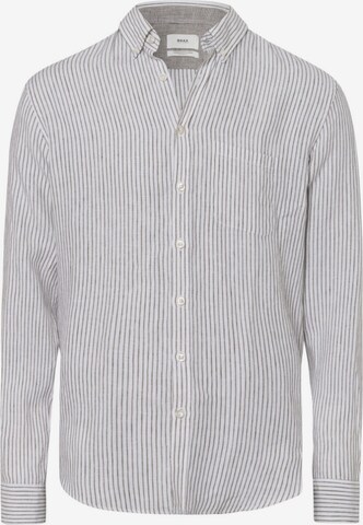 BRAX Button Up Shirt 'Daniel' in White: front