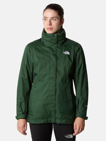 THE NORTH FACE Куртка в спортивном стиле 'EVOLVE II' в Зеленый: спереди