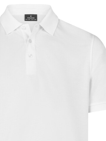 Ragman Shirt 'Basic' in Wit