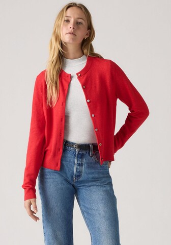 LEVI'S ® Strickjacke in Rot: Vorderseite