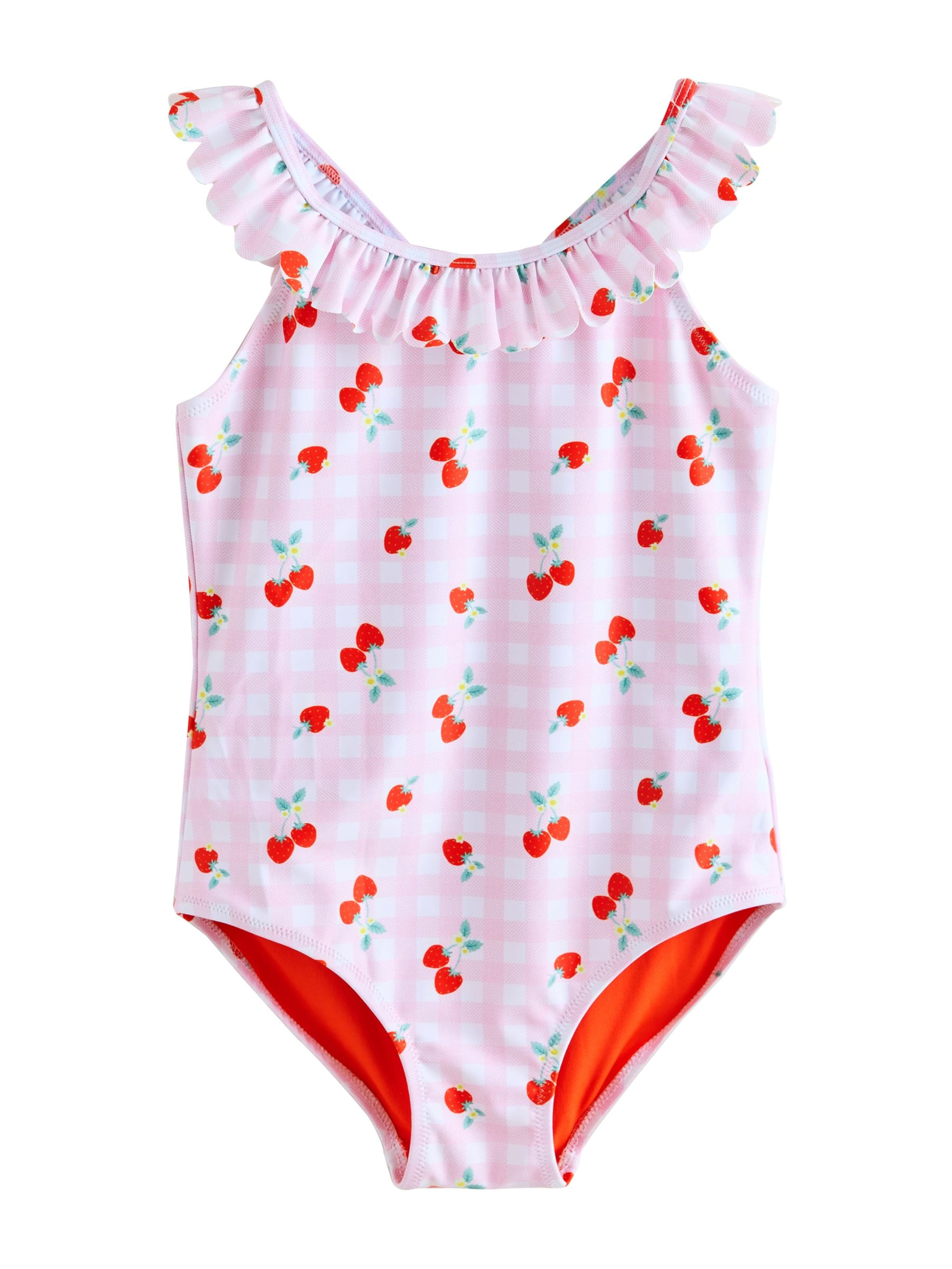 rozā Next Peldkostīms: no priekšpuses