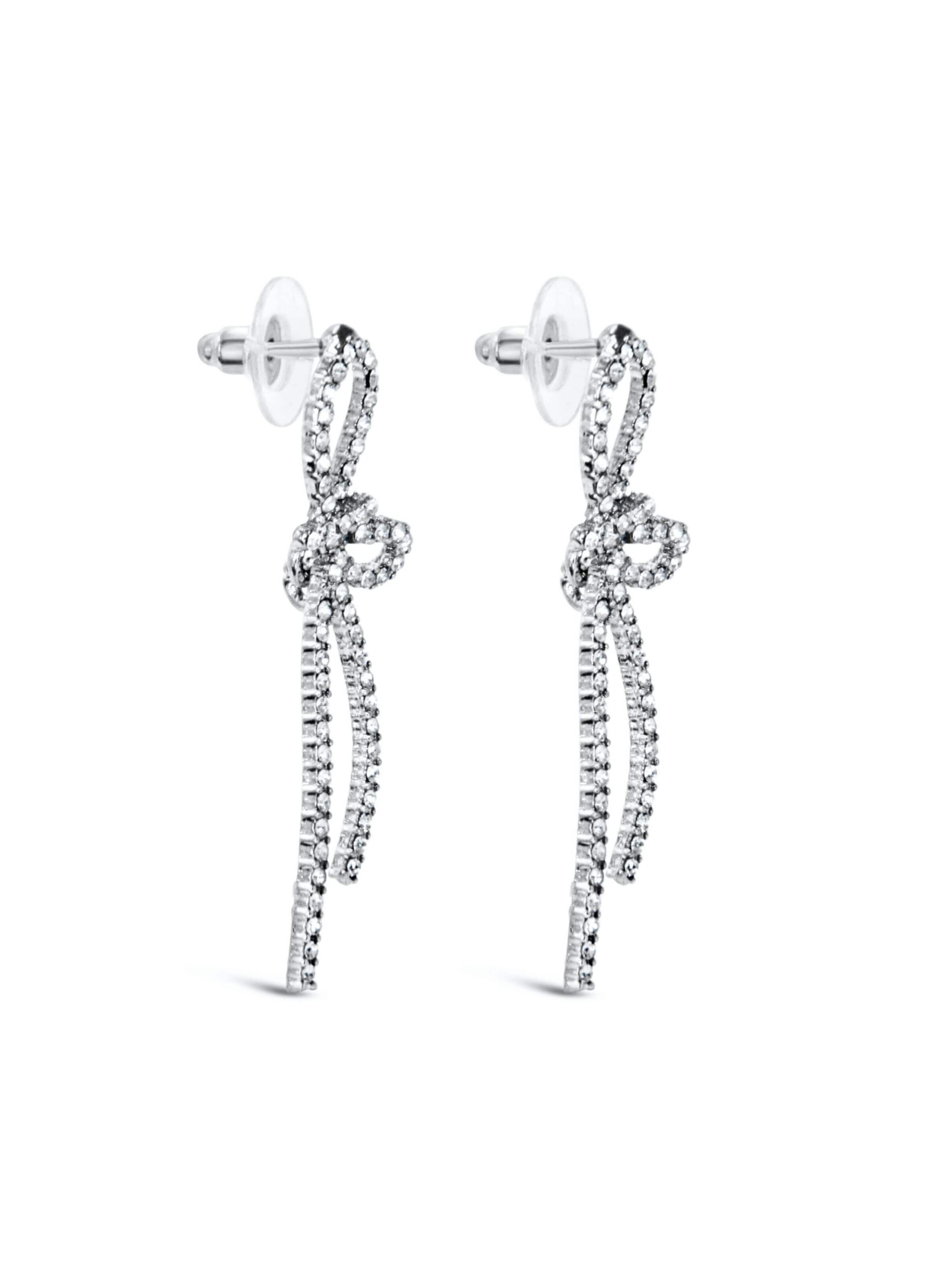 ARS-ARGENTI Ohrringe 'DEAR KNOT'‌‌‌‌ in Silber: Vorderseite