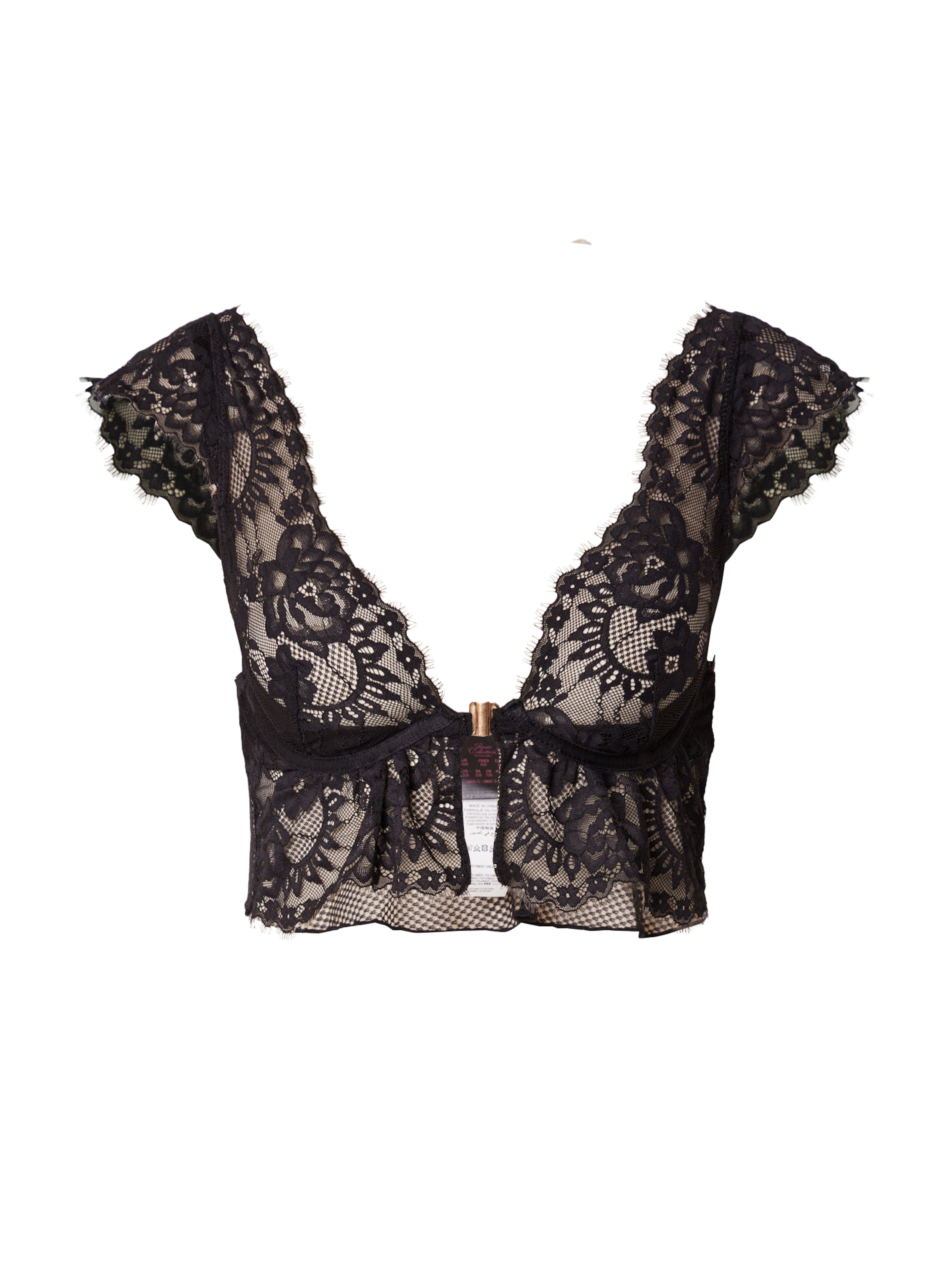 Hunkemöller Podprsenka 'Trixie' - Čierna: predná strana