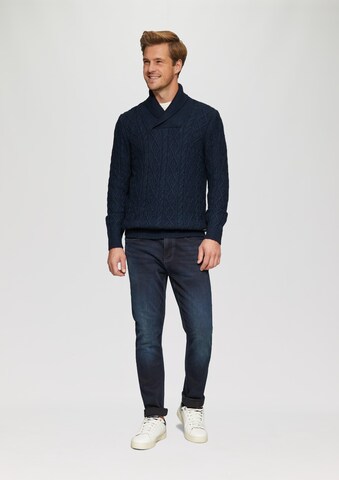 s.Oliver Sweater in Blue