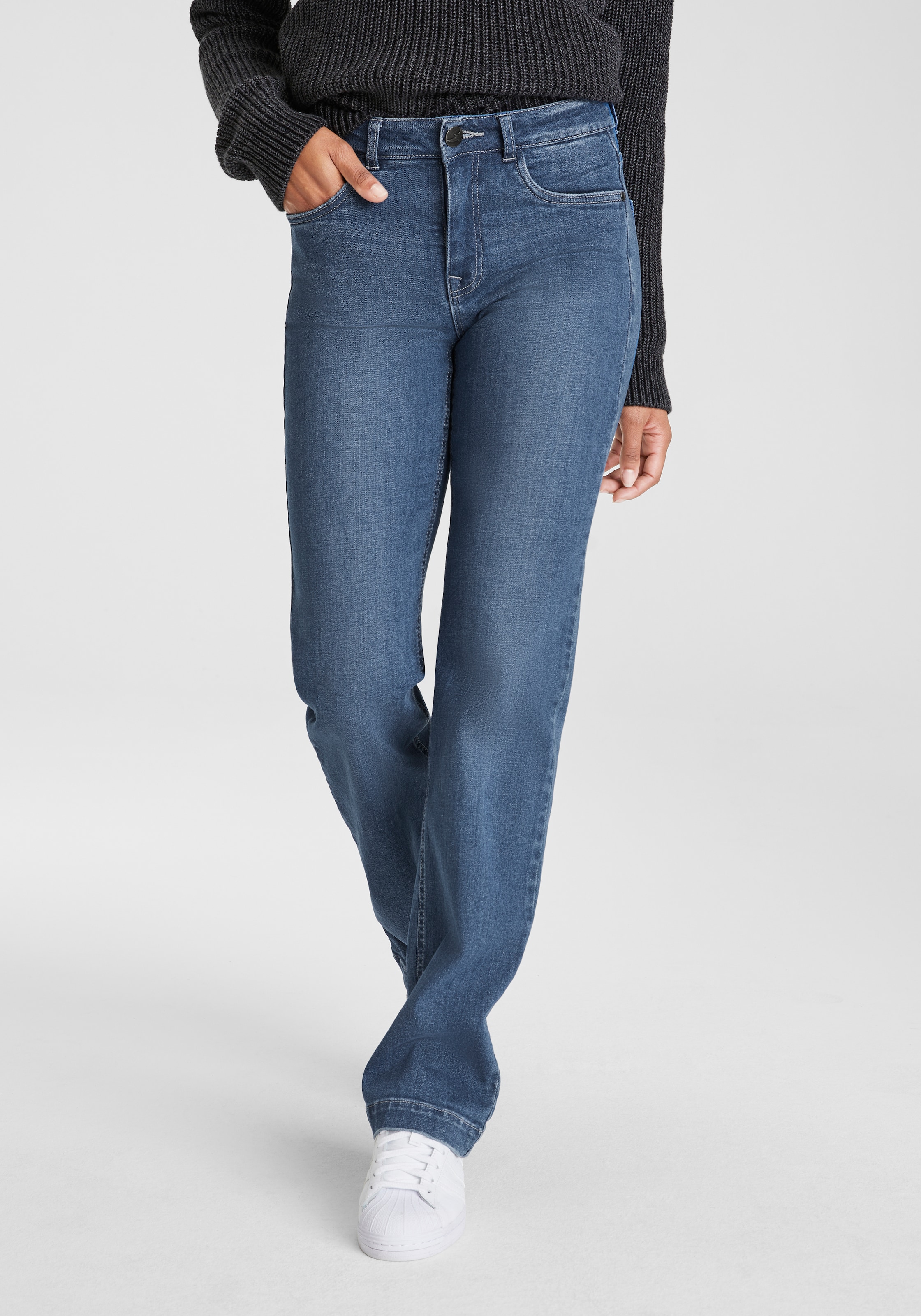 Arizona straight top leg jeans