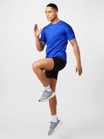 ADIDAS PERFORMANCE Performance shirt 'Hiit' in Blue