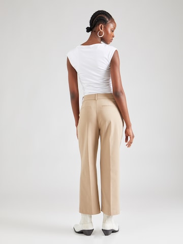 Fransa Regular Pleated Pants 'VITA TESSA' in Beige