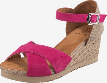 UNISA Strap Sandals ' Mana' in Pink: front