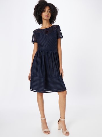 Robe SWING en bleu : devant